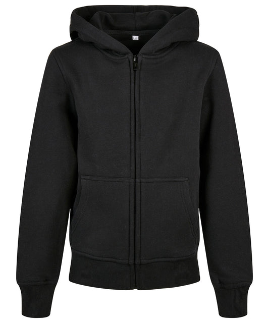 Certified Organic Kids Zip Hoodie with Kangaroo Pocket