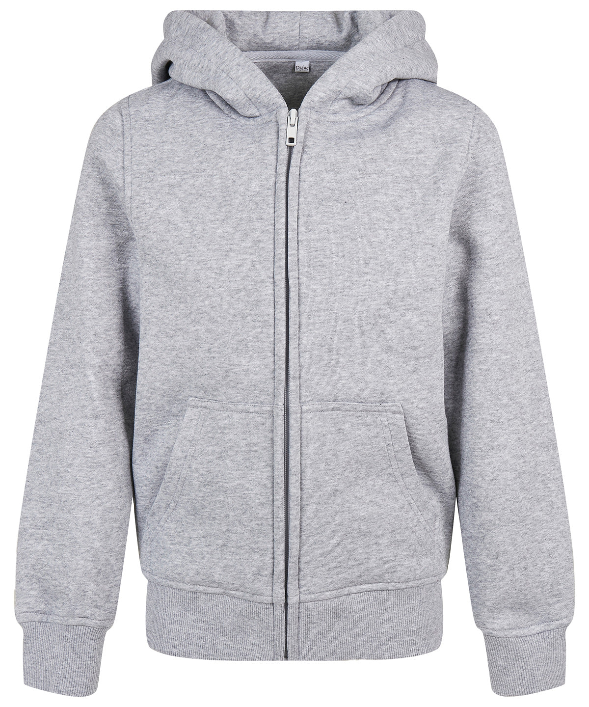 Certified Organic Kids Zip Hoodie with Kangaroo Pocket