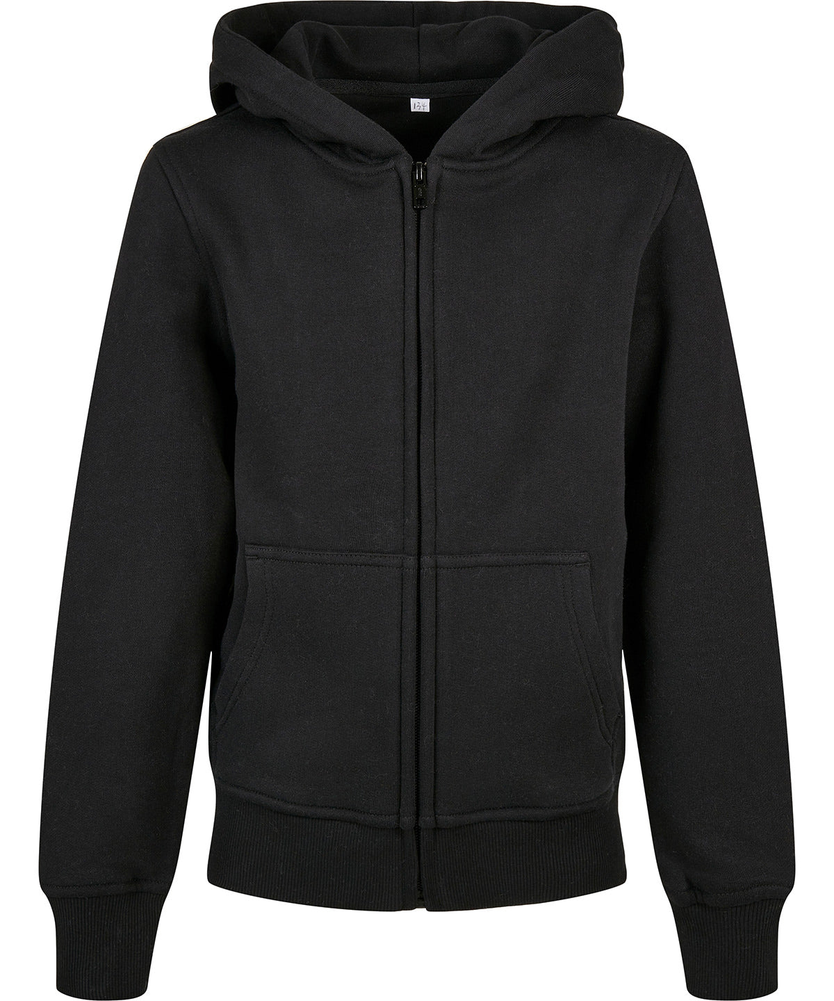 Certified Organic Kids Zip Hoodie with Kangaroo Pocket
