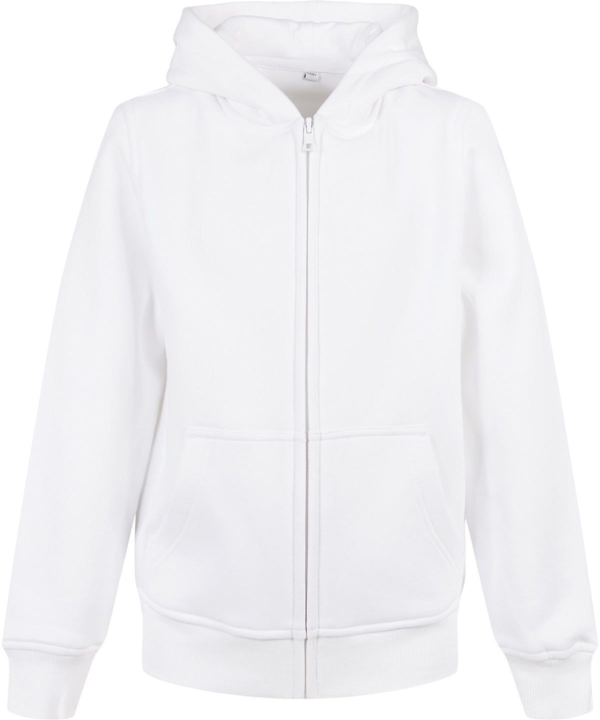 Certified Organic Kids Zip Hoodie with Kangaroo Pocket