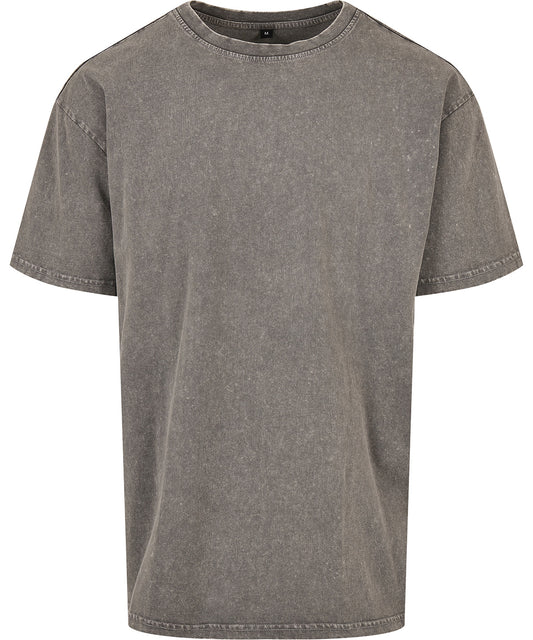 Mens Acid Washed Oversized Tee Heavy Cotton TShirts