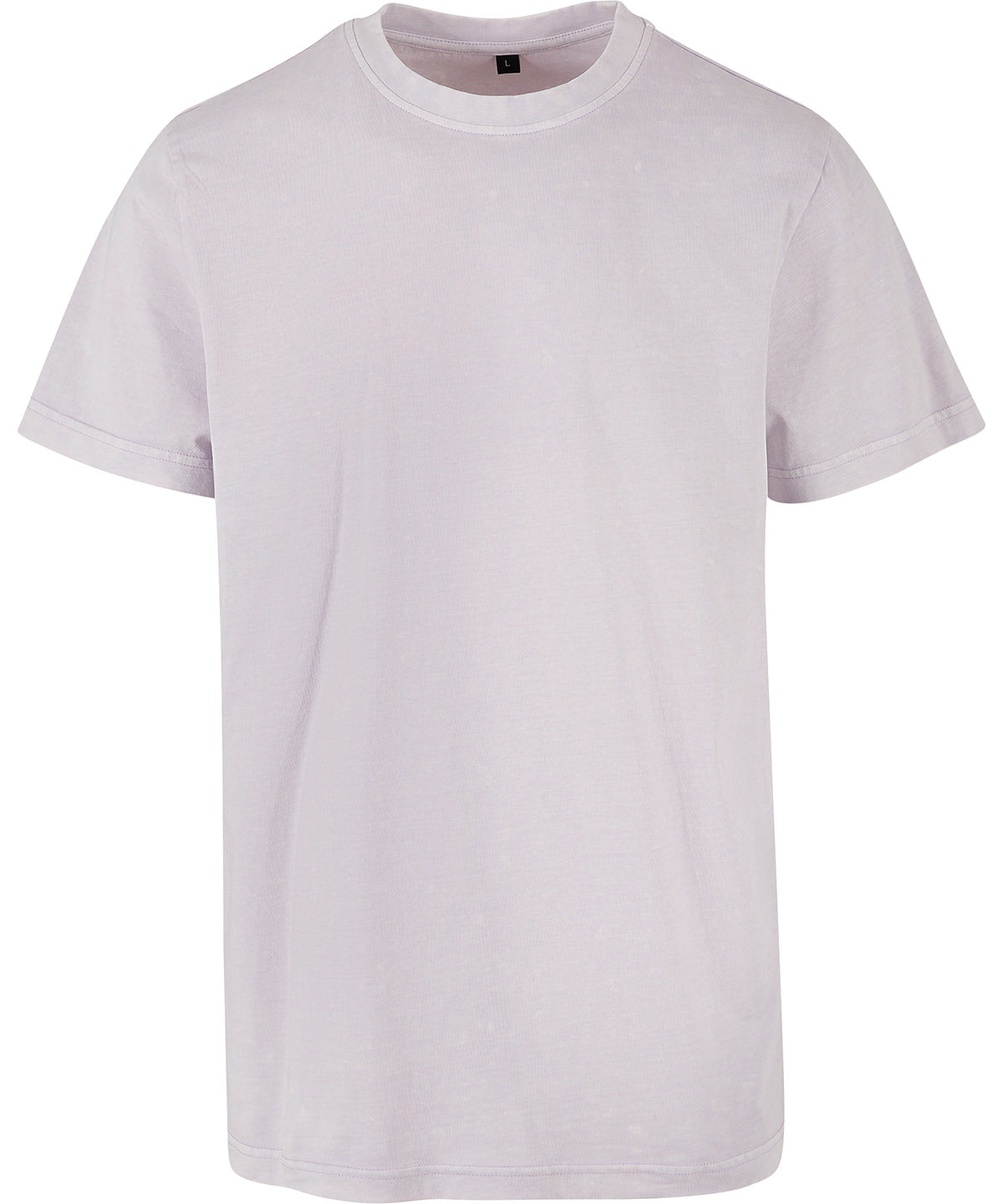 Urban Style Acid Washed Round Neck Tee for Men