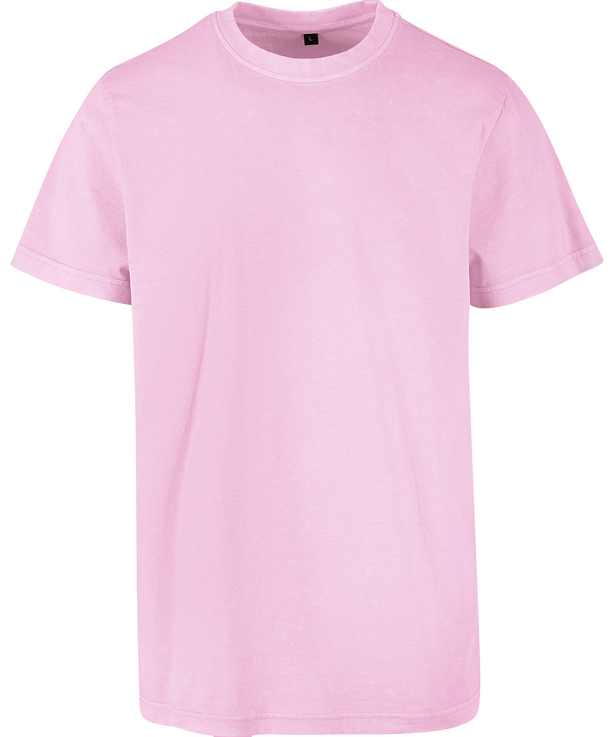 Urban Style Acid Washed Round Neck Tee for Men