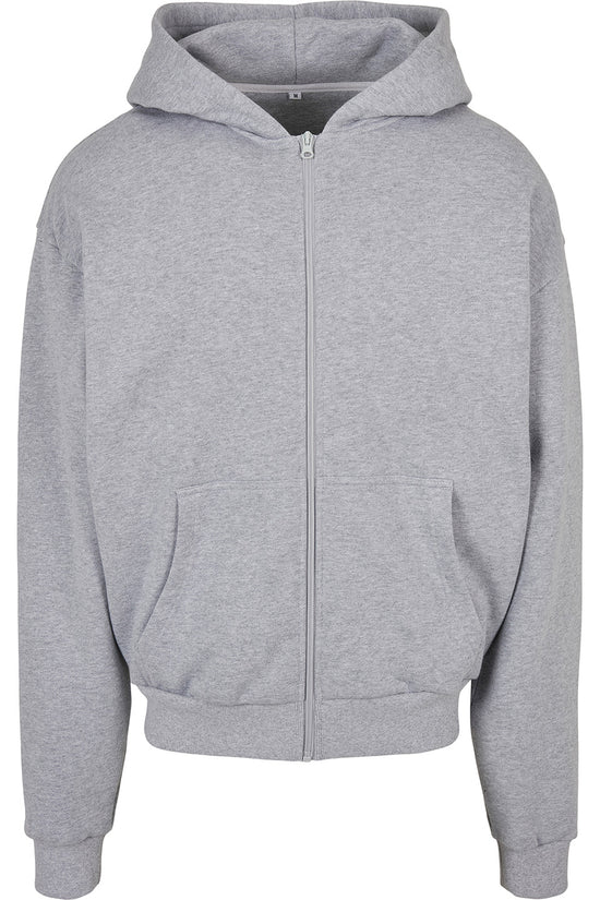 Mens Ultra Heavy Zip Hoodie with Kangaroo Pocket