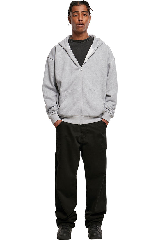 Mens Ultra Heavy Zip Hoodie with Kangaroo Pocket