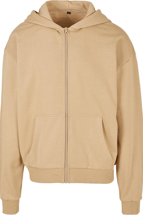 Mens Ultra Heavy Zip Hoodie with Kangaroo Pocket