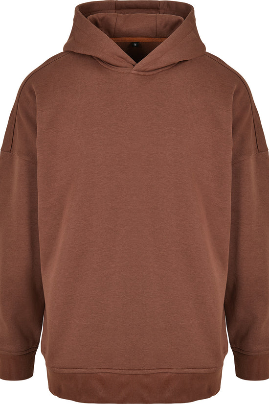 Mens Oversized Hoodie with Cuton Sleeves CottonPolyester Blend