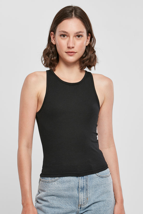 Womens Racerback Slim Fit Vests in Plus Sizes
