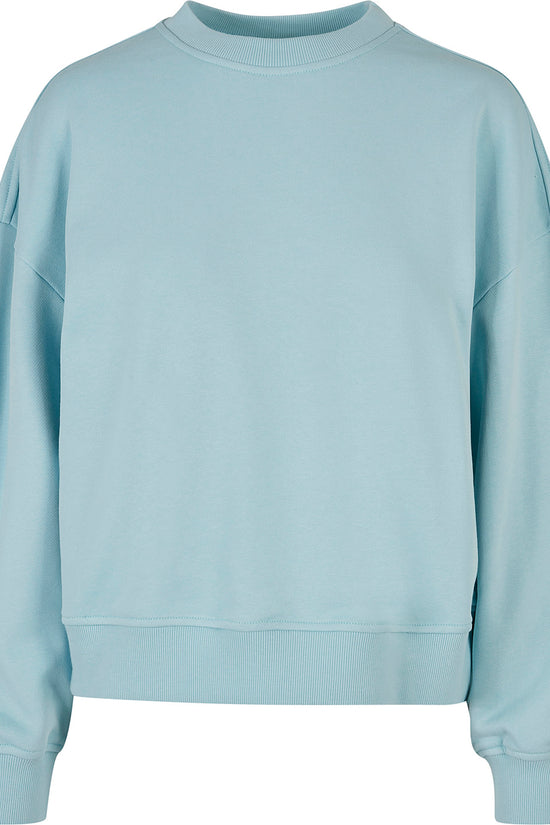 Womens Oversized Crew Neck Sweatshirt Long Sleeve Shirt