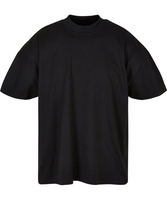 Mens Oversized High Neck Tee Shirt Plus Size Male TShirt