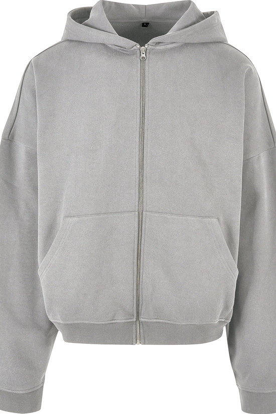 90s Oversized Zip Hoodie for Men