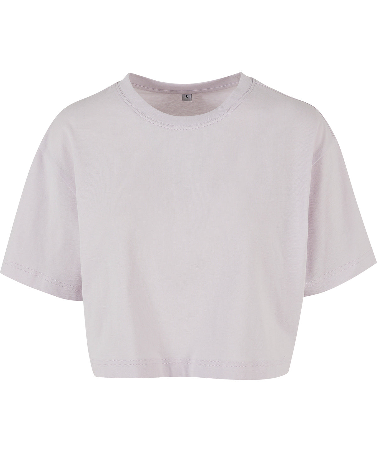 Sporty Oversized Womens Short Tee with Wide Sleeves