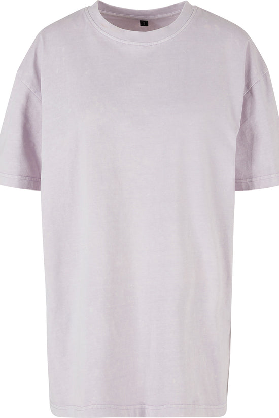 Womens Acid Wash Oversized Tee Female Adult TShirt