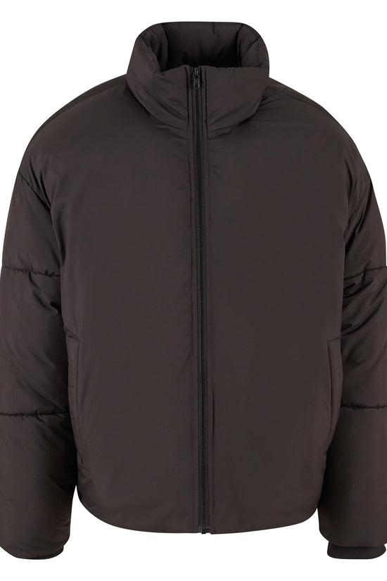 Womens Black Loose Puffer Jacket Winter Style Essential