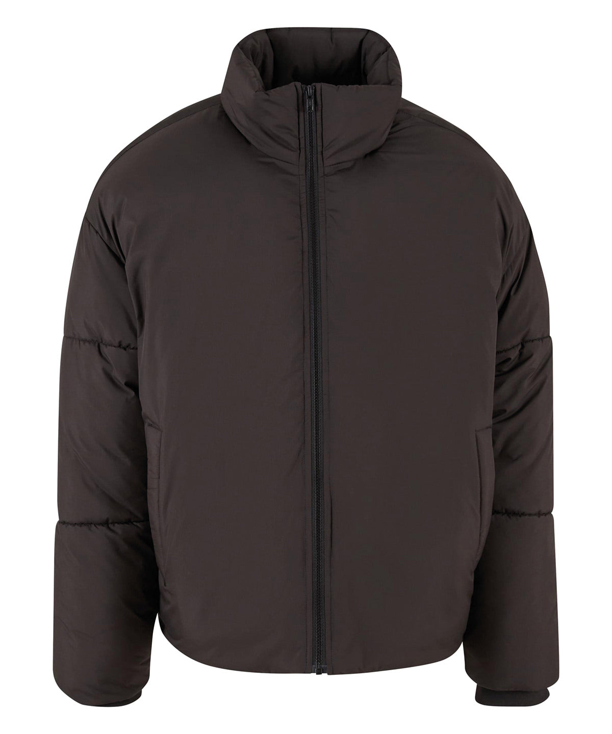 Womens Black Loose Puffer Jacket Winter Style Essential