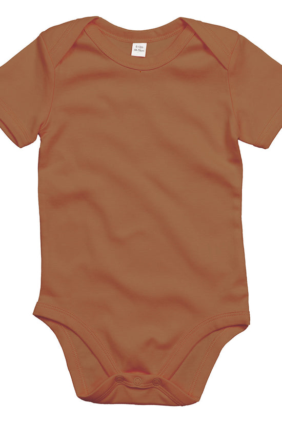 Organic Cotton Baby Bodysuit Unisex Infant Short Sleeve