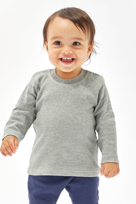 Soft and Stretchy Babybugz Long Sleeve TShirt for Unisex Infants