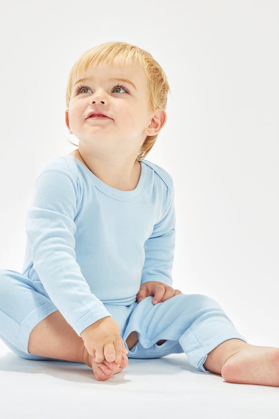 Soft Long Sleeve Baby Rompersuit for Infants and Toddlers