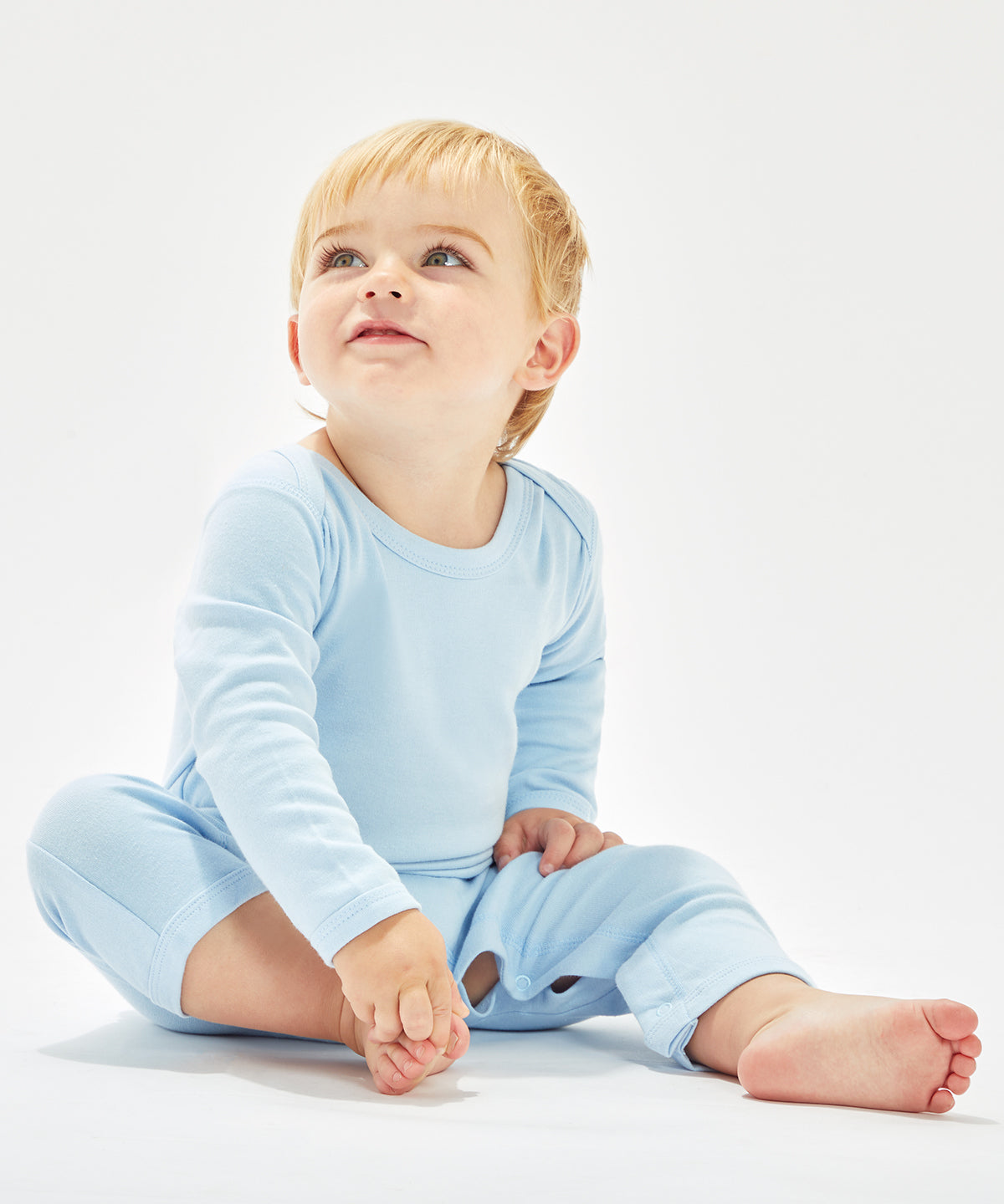 Soft Long Sleeve Baby Rompersuit for Infants and Toddlers