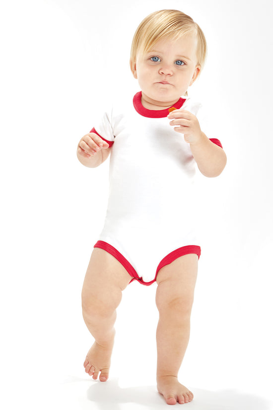 Organic Babybugz Ringer Bodysuit for Unisex Infants