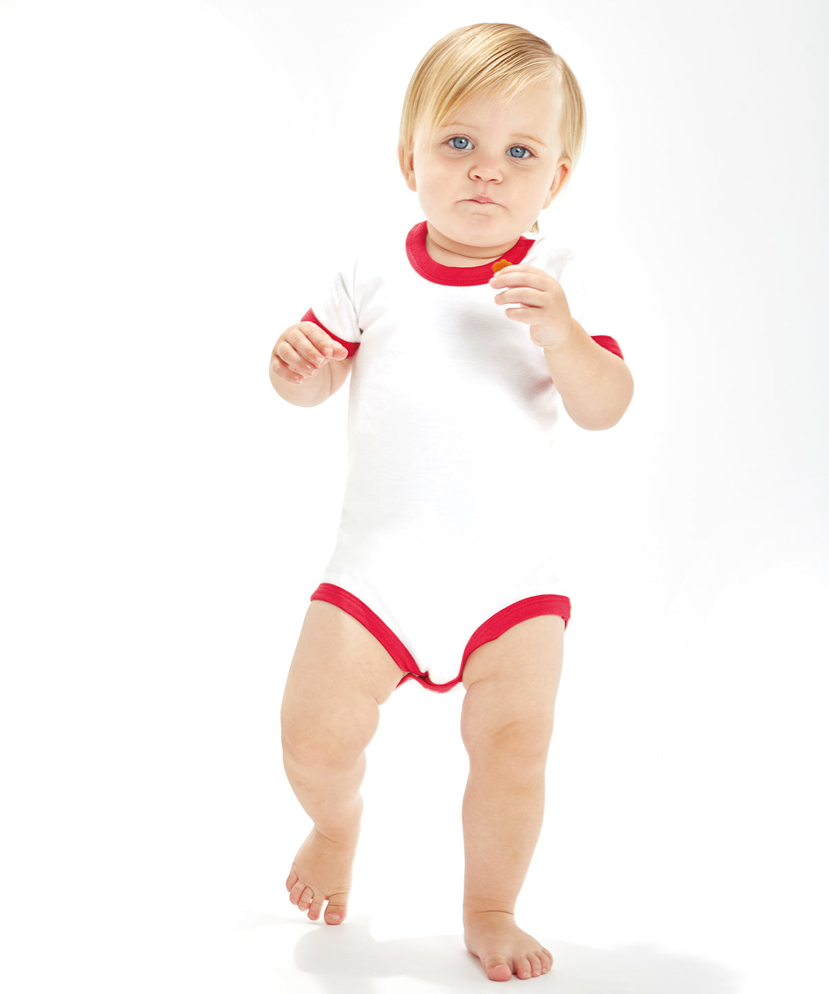 Organic Babybugz Ringer Bodysuit for Unisex Infants