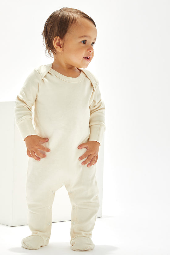 Babybugz Baby Organic Envelope Sleepsuit with Mitts Bodysuit