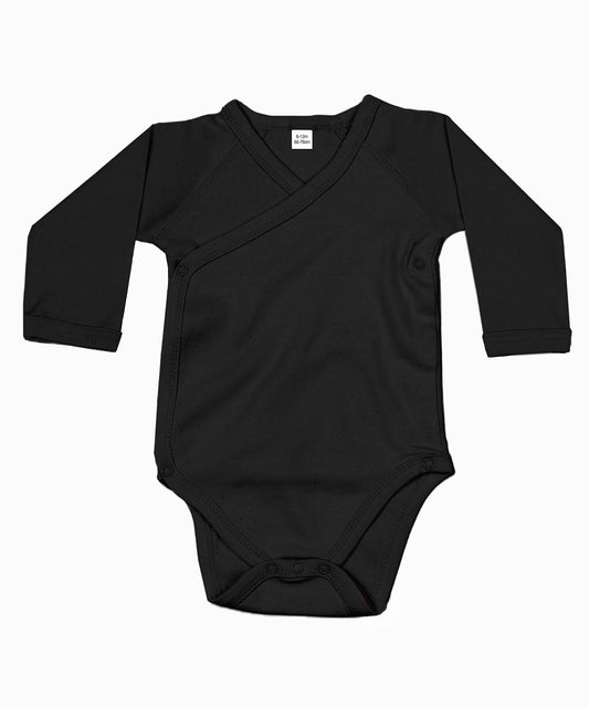 Organic Cotton KimonoStyle Baby Bodysuit