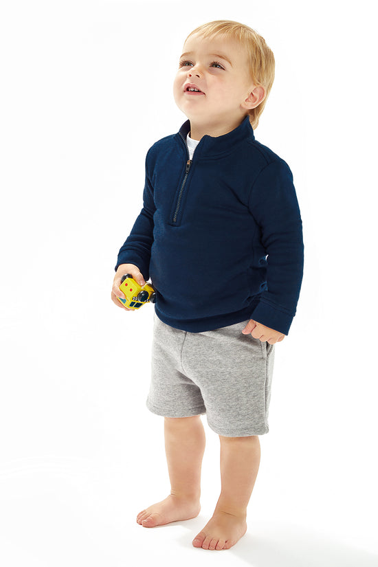 Babybugz Baby 14 Zip Organic Cotton Sweatshirt