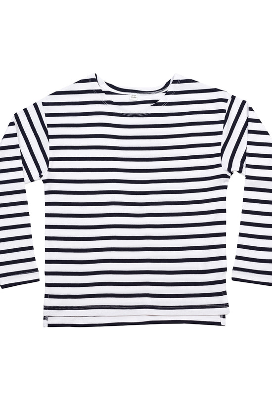 Babybugz Kids Breton TShirts Organic Cotton Unisex Tees