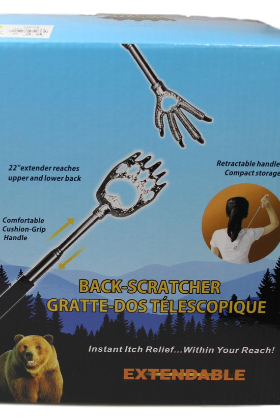 Telescopic Metal Back Scratcher with Eagle Claw Design 3 Colors