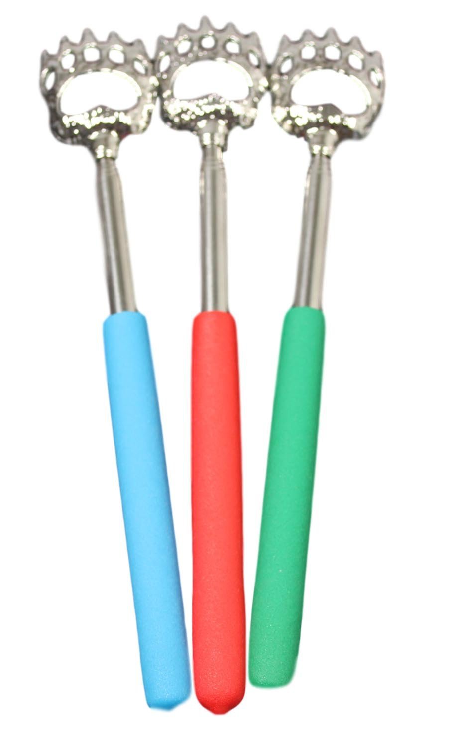 Telescopic Metal Back Scratcher with Eagle Claw Design 3 Colors