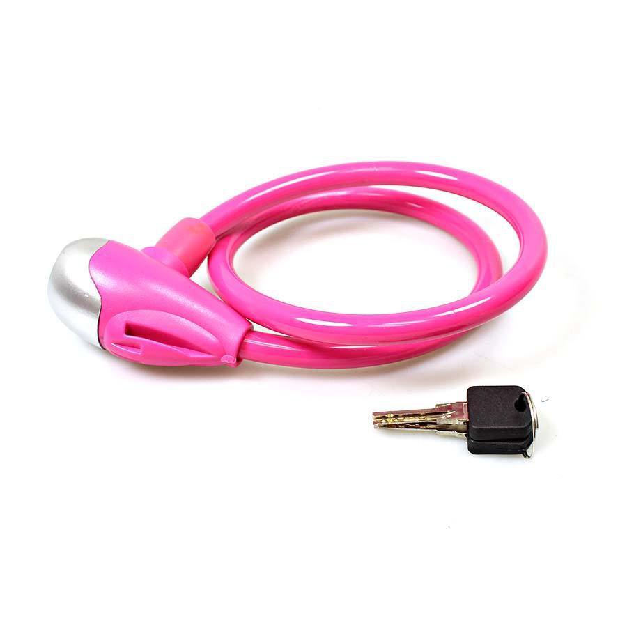 HeavyDuty Bicycle Lock with 2 Keys Assorted Colors