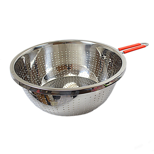Large Strainer Colander With Handle Versatile Kitchen Utensil