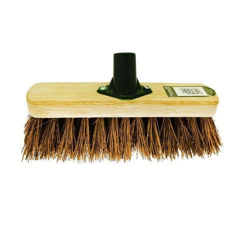 Durable 12Inch Hard Bassine Garden Broom Brush Head