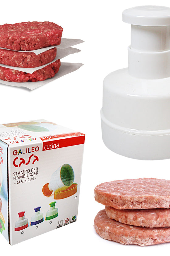 Hamburger Beef Burger Quarter Pounder Maker Press 95cm