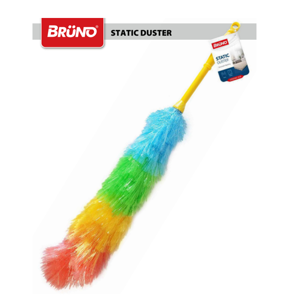 Rainbow Feather Duster Stick 56cm Colorful Cleaning Tool