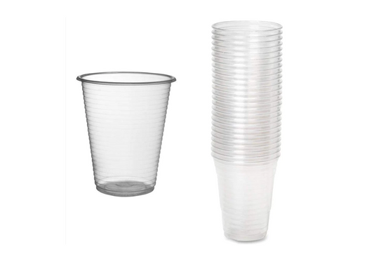 Premium Clear Plastic Cups Pack of 100 Bulk Party Supplies