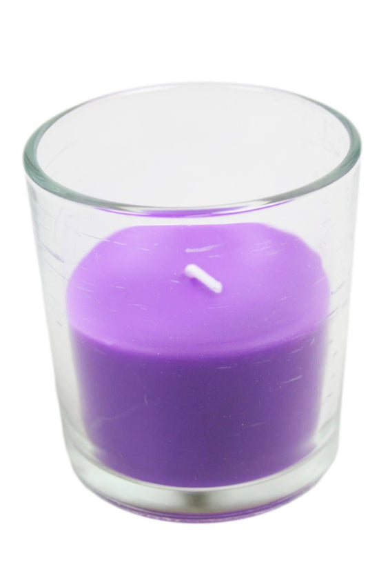 Opella Lavender Scented Candle in Glass Jar Relaxing Aromatherapy