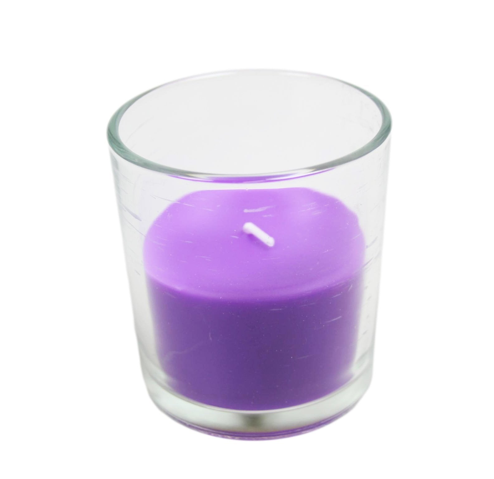 Opella Lavender Scented Candle in Glass Jar Relaxing Aromatherapy