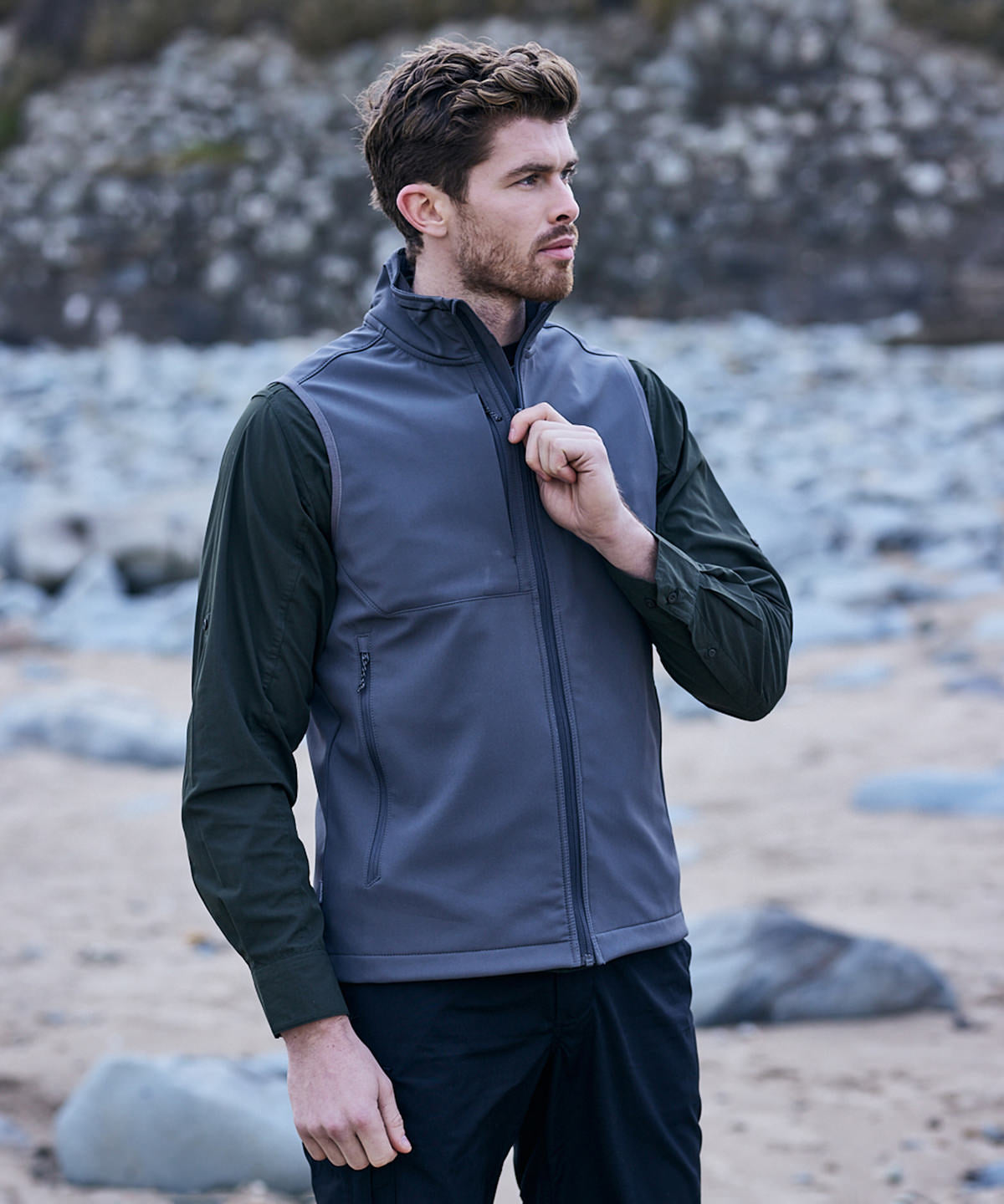 Craghoppers Expert Basecamp Softshell Vest Unisex Outdoor Jacket