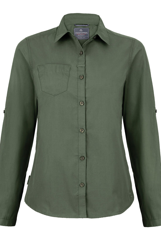 Craghoppers Expert Womens Kiwi LongSleeved InsectRepellent Shirt