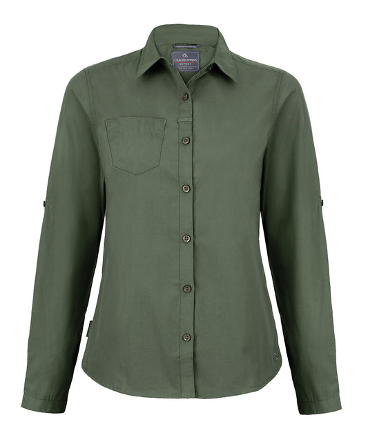 Craghoppers Expert Womens Kiwi LongSleeved InsectRepellent Shirt