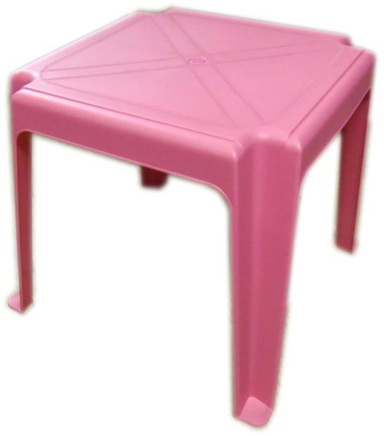 Durable Indoor Outdoor Childrens Plastic Table Assorted Colors