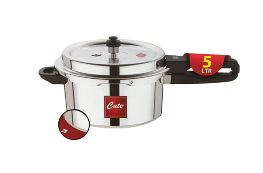 CUTE 5Litre Pressure Cooker for Quick and Effortless Cooking