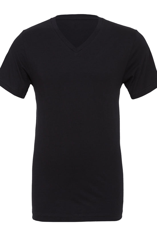 Bella Canvas Unisex Jersey VNeck TShirt Slim Fit