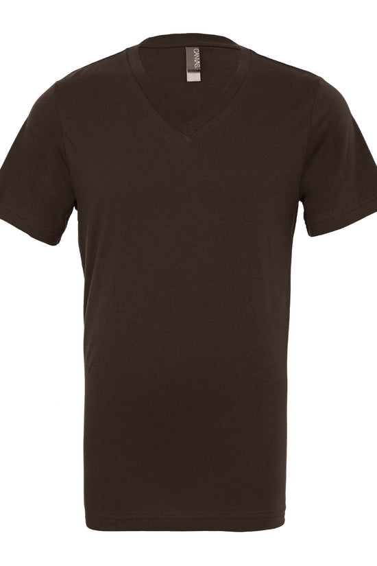 Bella Canvas Unisex Jersey VNeck TShirt Slim Fit