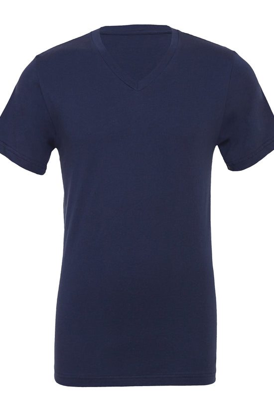 Bella Canvas Unisex Jersey VNeck TShirt Slim Fit