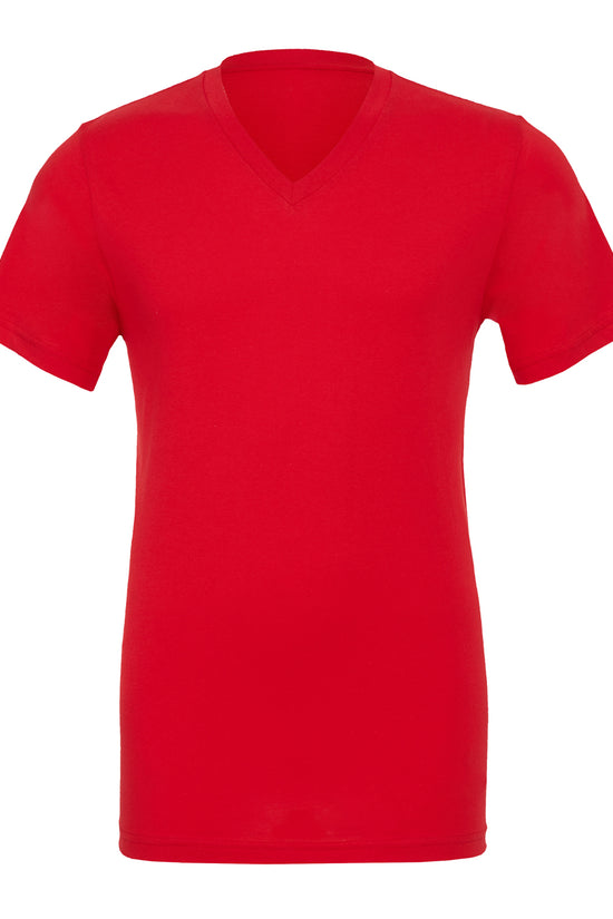 Bella Canvas Unisex Jersey VNeck TShirt Slim Fit