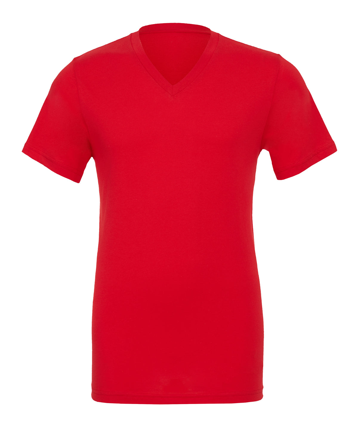 Bella Canvas Unisex Jersey VNeck TShirt Slim Fit