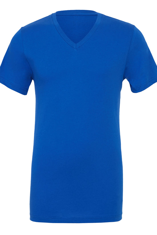 Bella Canvas Unisex Jersey VNeck TShirt Slim Fit